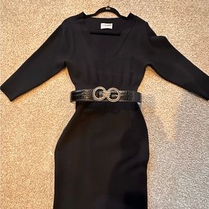 Cozy Modern Citizen sweater dress. Black. Size Medium. Never worn. $63.